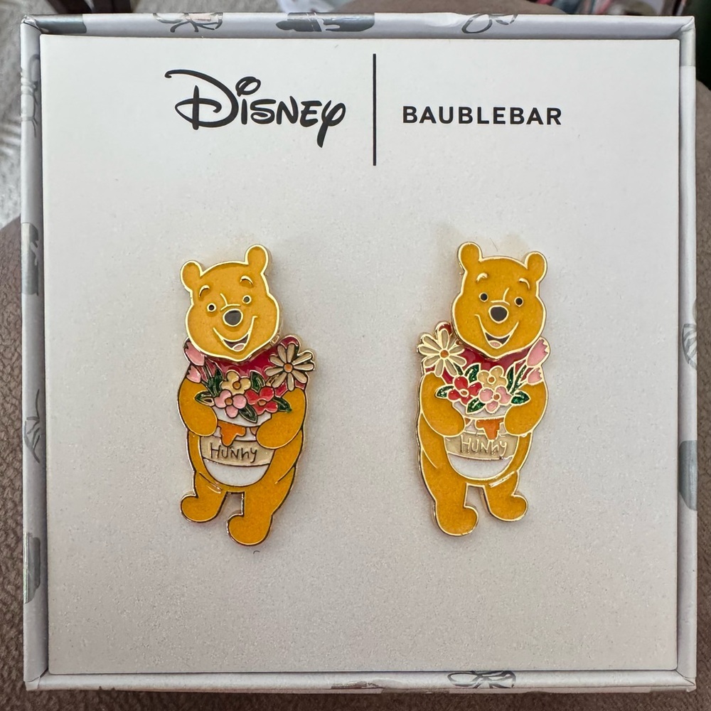 Disney BaubleBar Winnie the Pooh Earrings